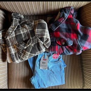 Youth Size 10/12 - Eddie Bauer / Levi Lot